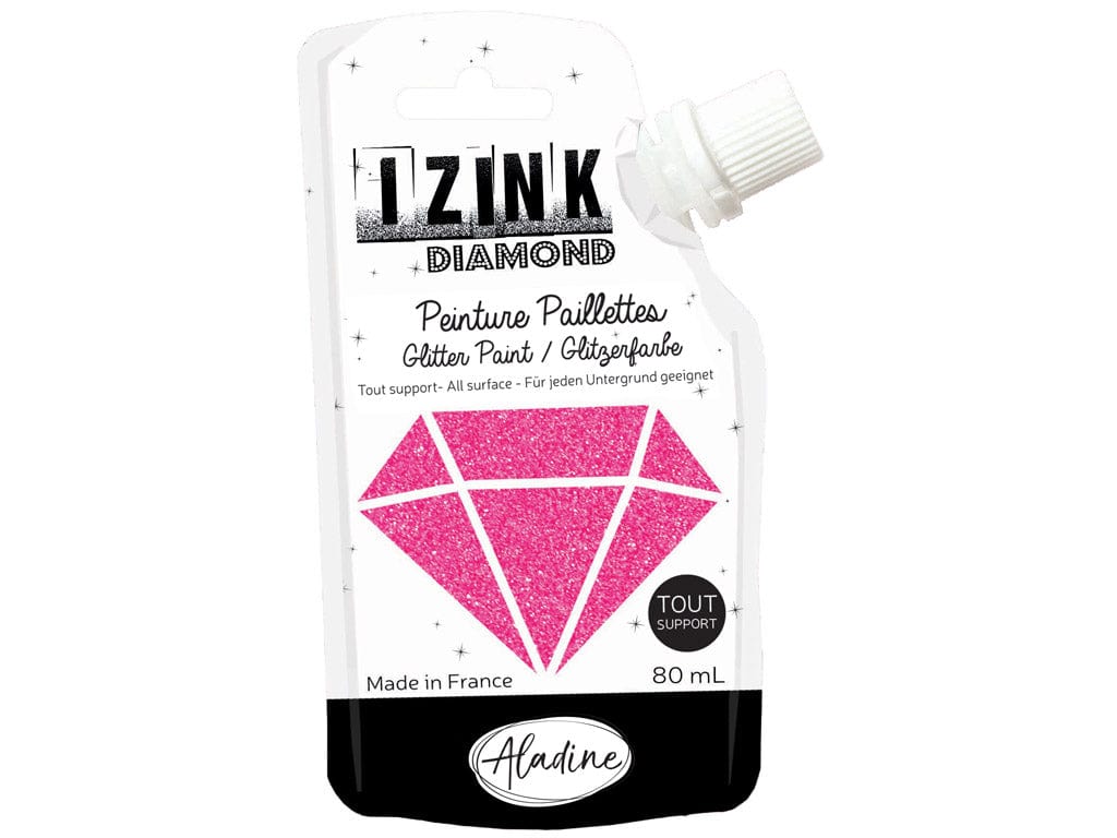 Villem Universaalne glittervärv Aladine Izink Diamond 80ml - Fuchsia Aladine