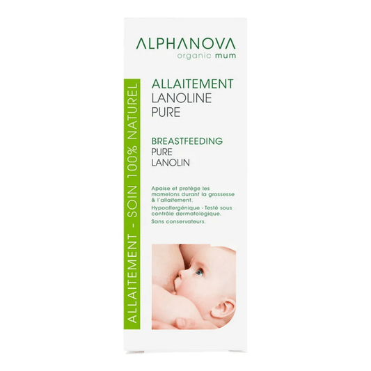 Villem ALPHANOVA SANTE 100% naturaalne lanoliin rinnanibude leevendamiseks ja kaitsmiseks imetamise ajal, 40 ml ALPHANOVA