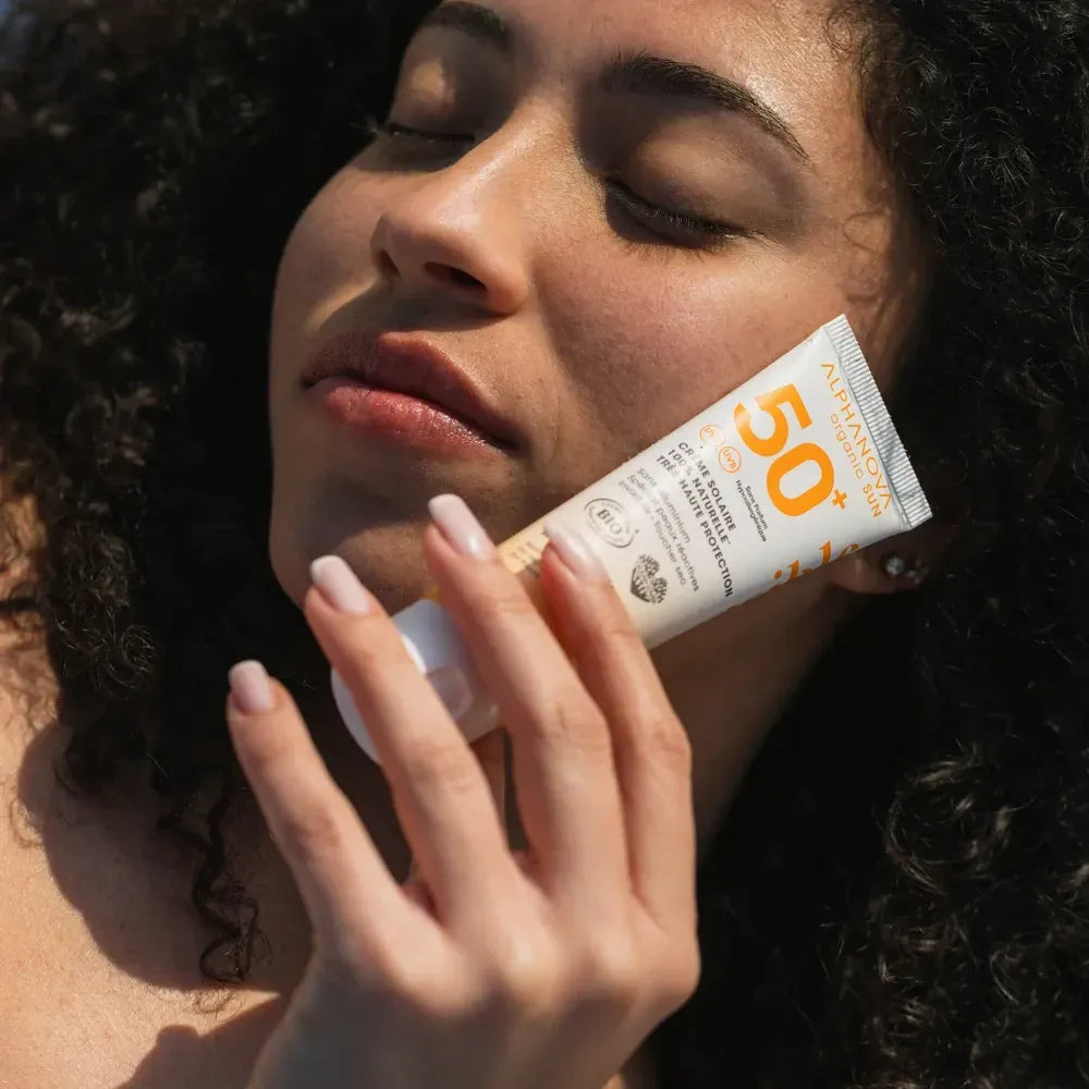 Villem ALPHANOVA Sun Sensitive SPF50+ lõhnatu näokreem tundlikule nahale – 50 g ALPHANOVA