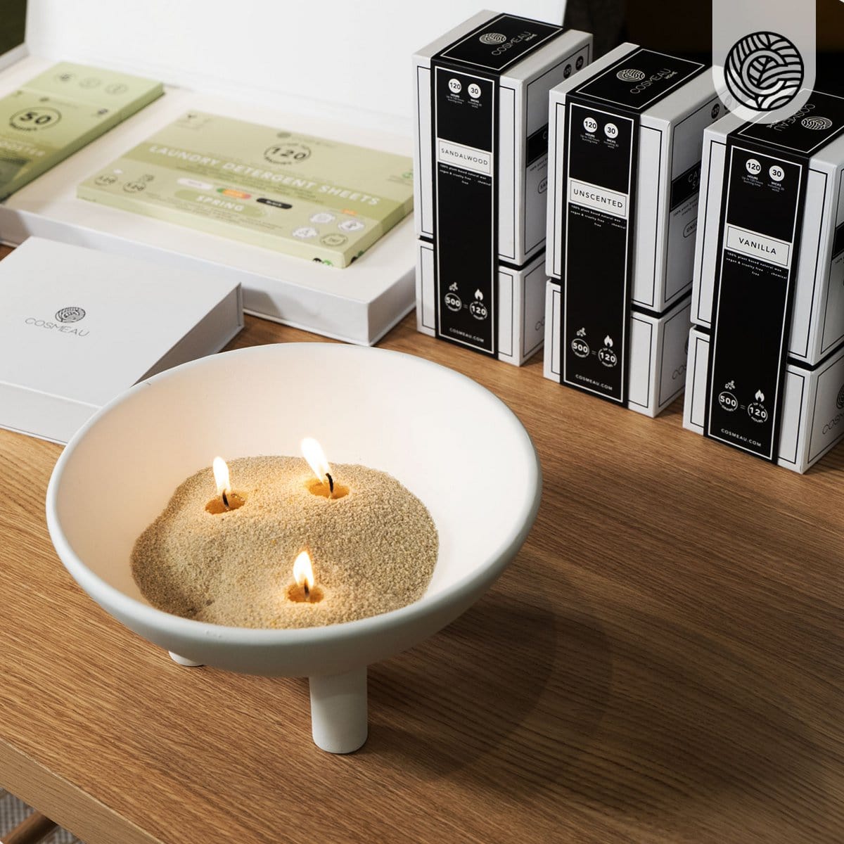 Villem Cosmeau liivküünal - lõhnaga ja lõhnata variandid Bamboozy