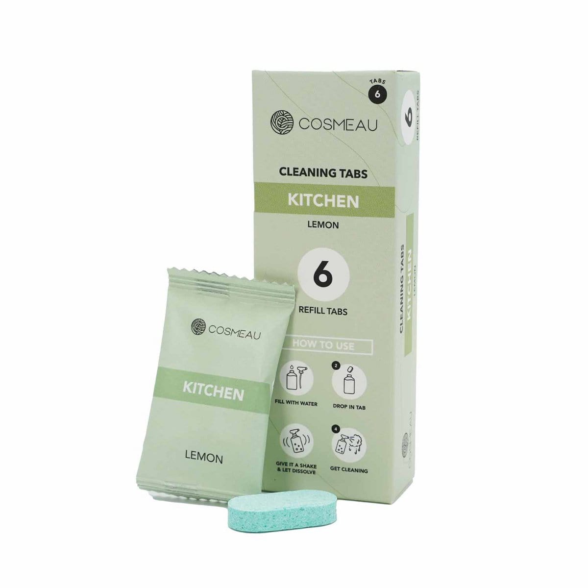 Villem Cosmeau Puhastustabletid köögile 6tk Bamboozy