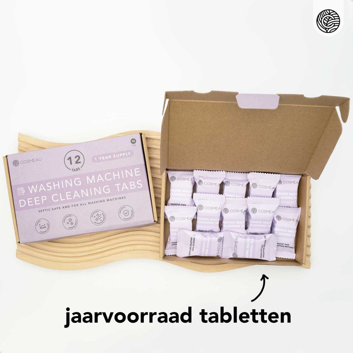 Villem Cosmeau Puhastustabletid Pesumasinale 12 tk Bamboozy