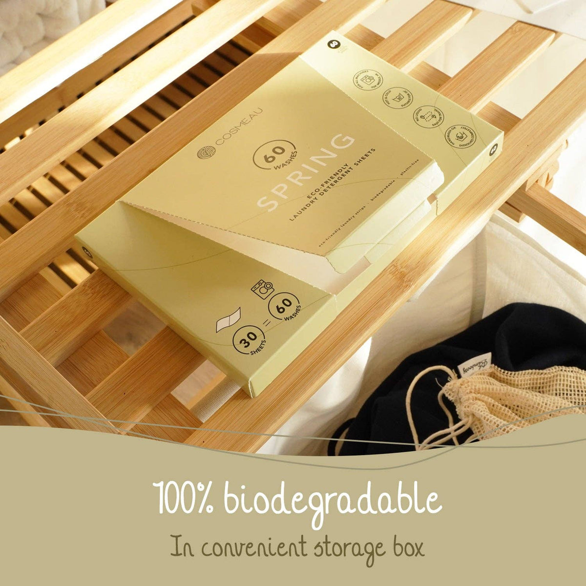 Villem Cosmeau 5-in-1 pesulehed Spring 100 lehte Bamboozy x Cosmeau