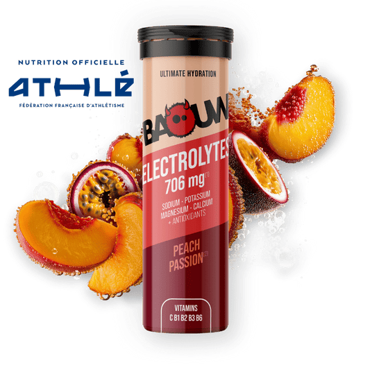 Villem Peach - Passion Electrolyte Lozenges Baouw Organic Nutrition