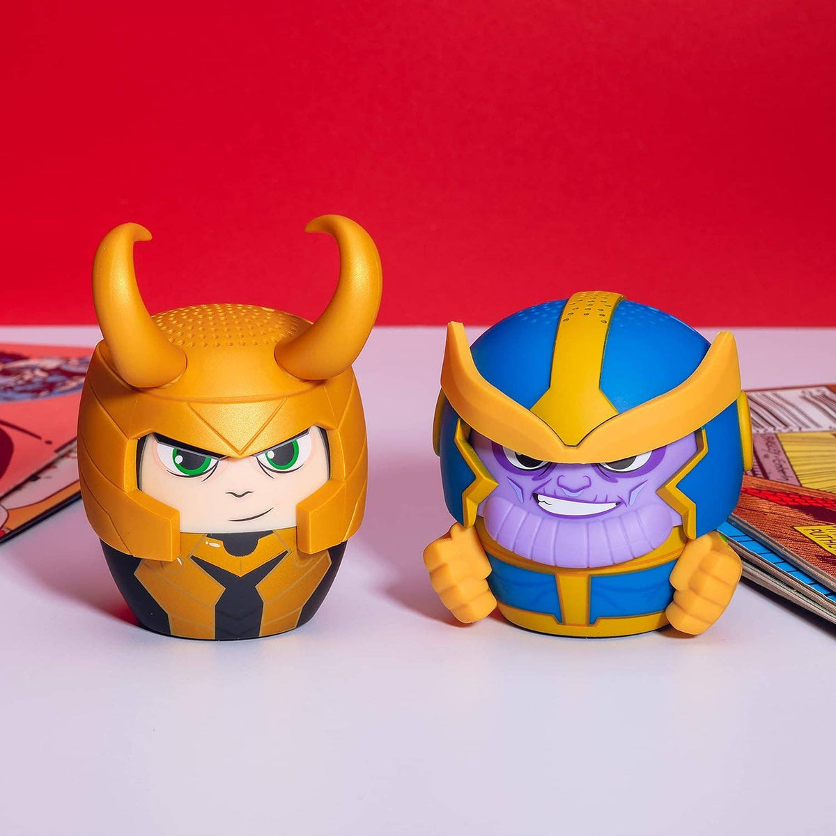 Villem Bitty Boomers mini Bluetooth-kõlar – Marvel Avengers Thanos Bitty Boomers