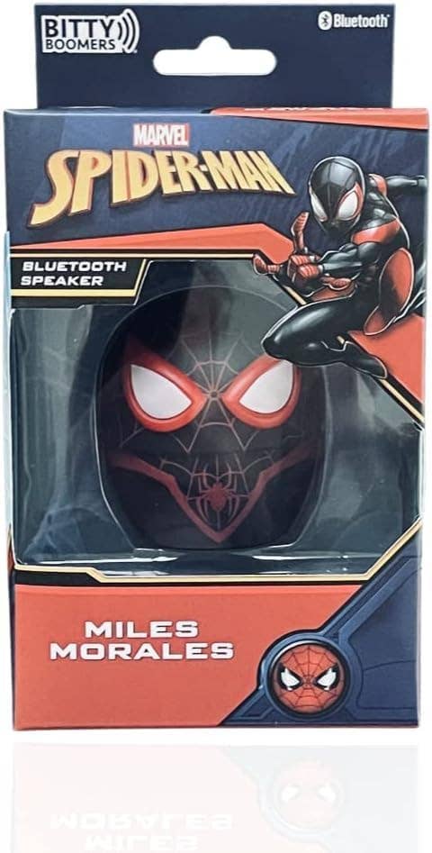Villem Marvel Spider-Man Miles Morales mini Bluetooth kõlar 2″ Bitty Boomers