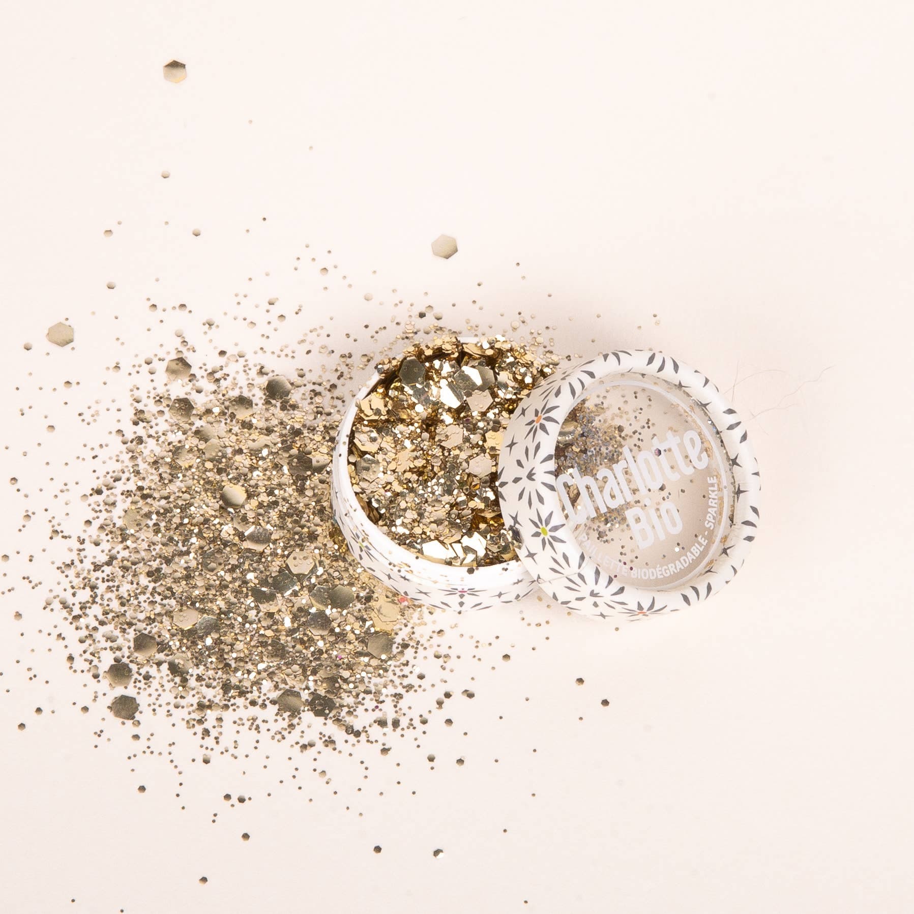 Villem Charlotte BIO Glitter: Silver 9g CHARLOTTE BIO