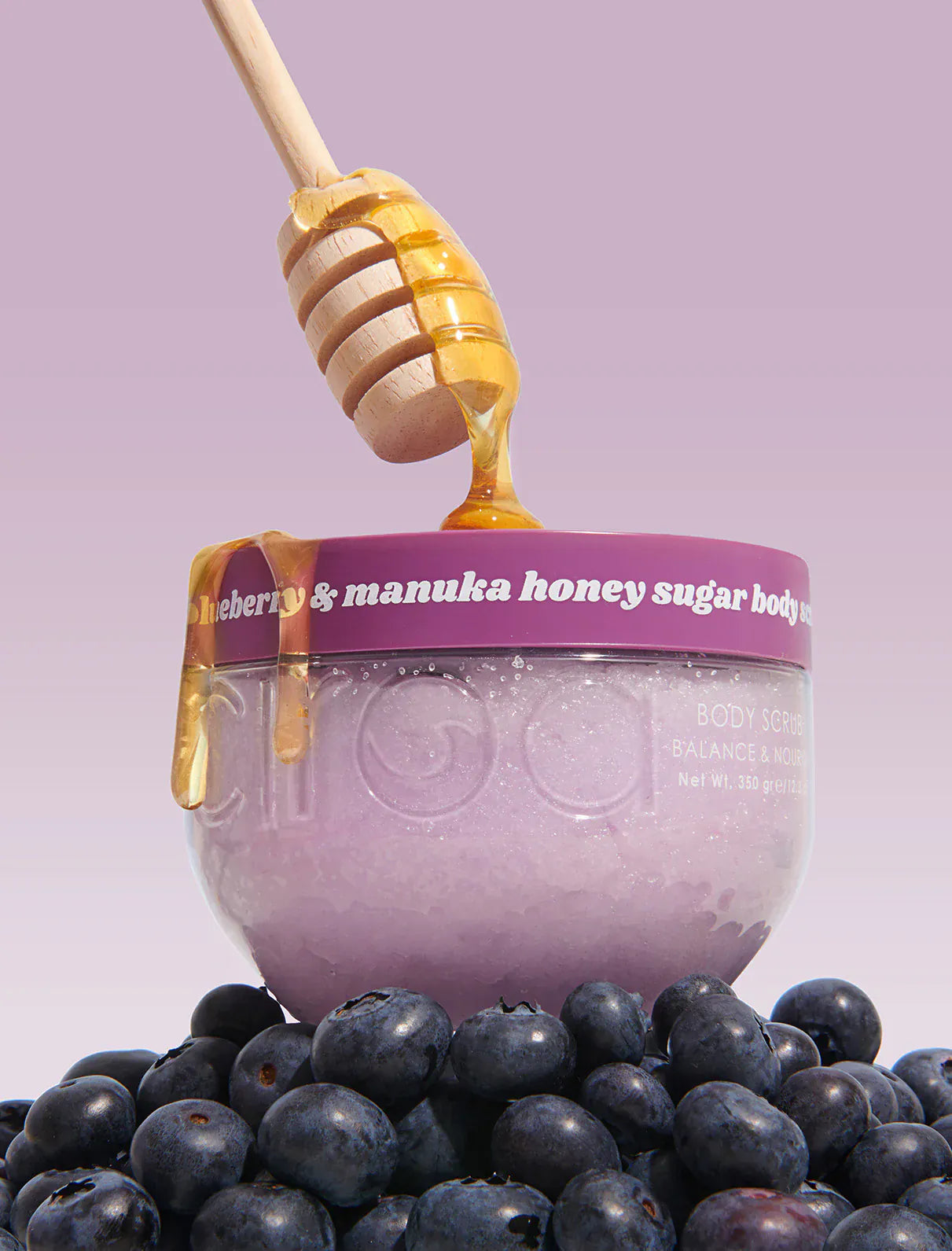 Villem CIROA Blueberry & Manuka Honey Balance & Nourish kehakoorija 350 g CIROA