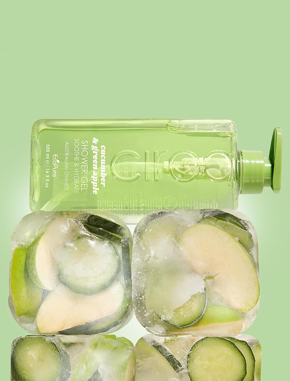 Villem CIROA Cucumber & Green Apple värskendav dušigeel 350 ml CIROA