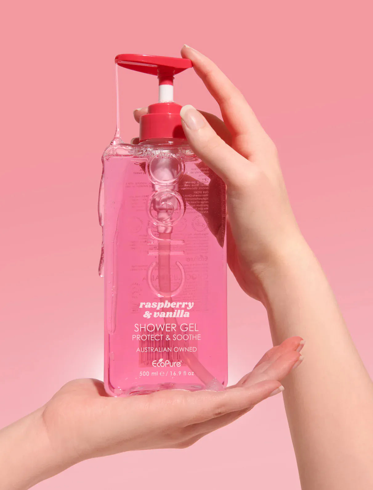 Villem CIROA Protect & Soothe Raspberry & Vanilla niisutav dušigeel 350 ml CIROA