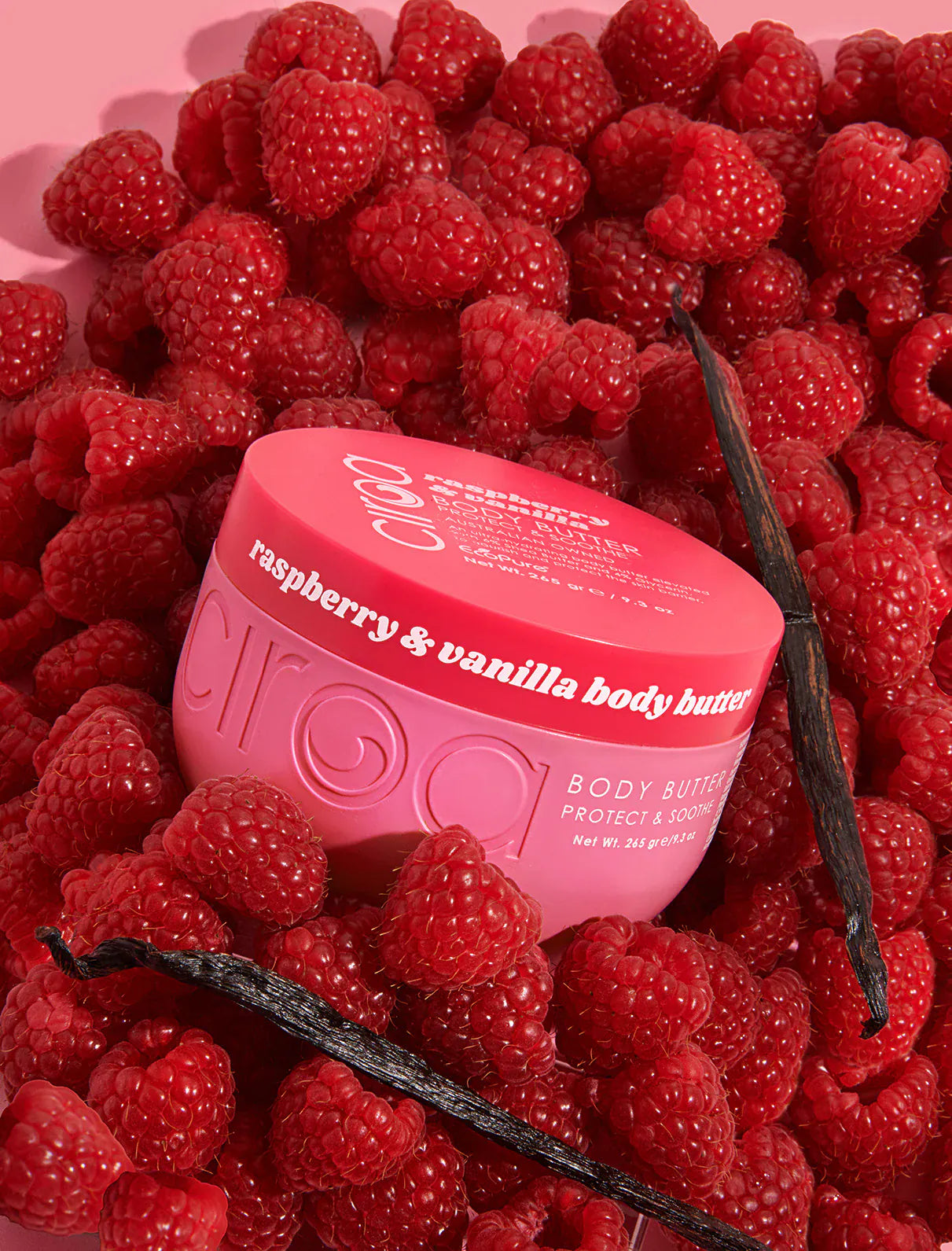 Villem CIROA Raspberry & Vanilla niisutav kehavõi 265 g CIROA