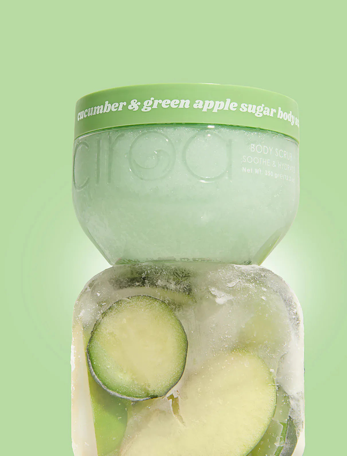 Villem CIROA Soothe & Hydrate Cucumber & Green Apple niisutav kehakoorija 350 g CIROA