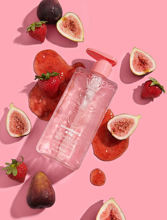 Villem CIROA Strawberry & Fig Brighten & Calm dušigeel 350 ml CIROA