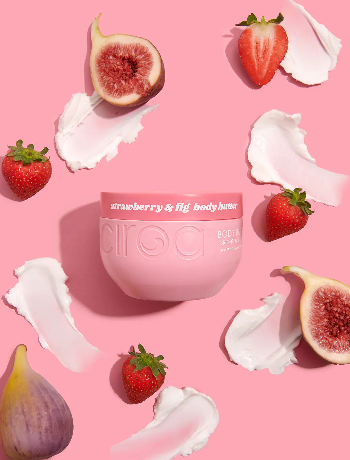 Villem CIROA Strawberry & Fig Brighten & Calm kehavõi 265 g CIROA