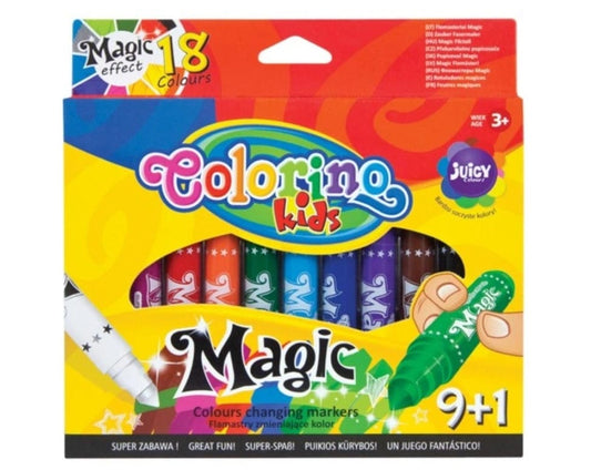 Villem COLORINO viltpliiatsid Magic 9+1tk Colorino