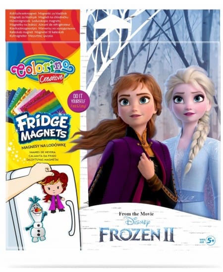 Villem Tee ise! COLORINO Disney magnetikomplekt 4tk - Frozen Colorino