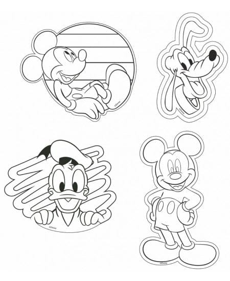 Villem Tee ise! COLORINO Disney magnetikomplekt 4tk - Miki Hiir Colorino