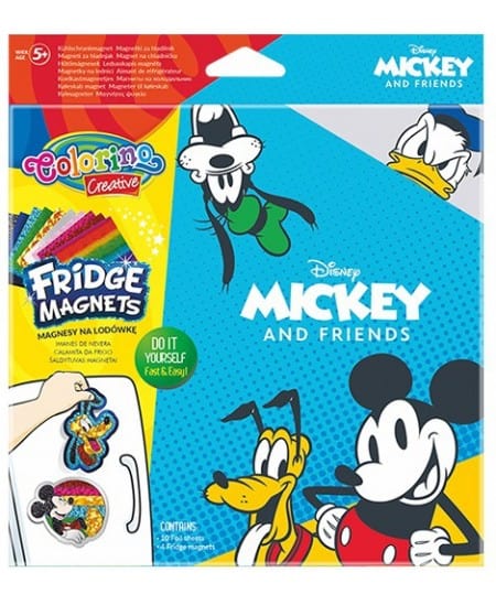 Villem Tee ise! COLORINO Disney magnetikomplekt 4tk - Miki Hiir Colorino