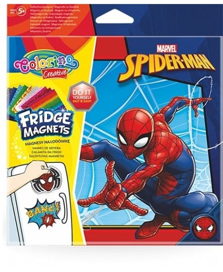 Villem Tee ise! COLORINO Marvel magnetikomplekt 4tk - Spiderman Colorino