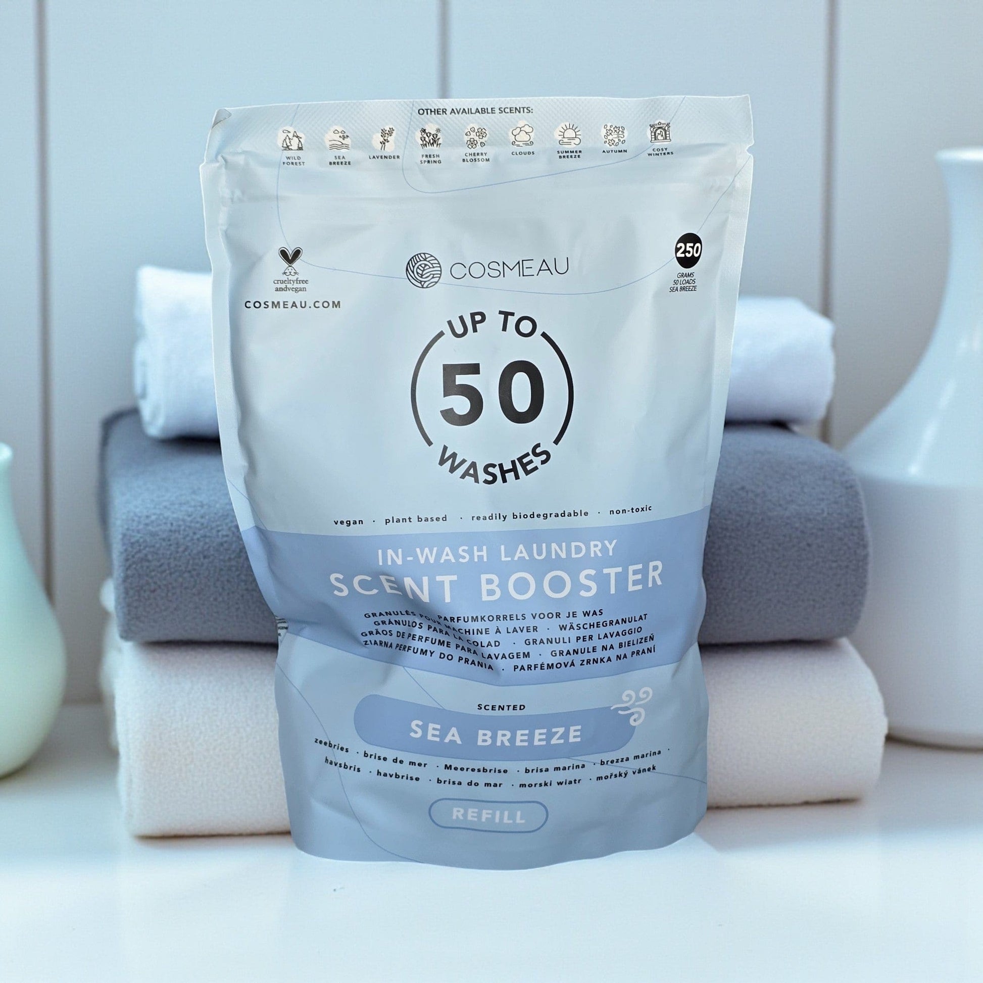 Villem Cosmeau Lõhnapärlid kuni 250g (50 pesule) - Sea Breeze Cosmeau