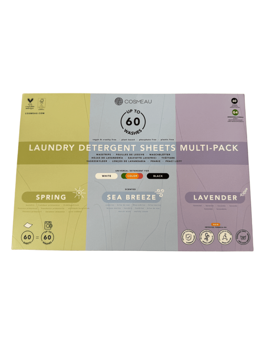 Villem Cosmeau Pesulehed MIX-pakk 60 pesu = 60 lehte Cosmeau