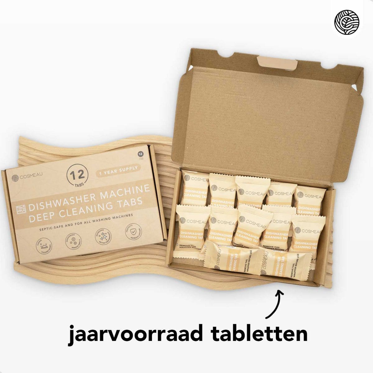 Villem Cosmeau Puhastustabletid Nõudepesumasinale 12 tk Cosmeau