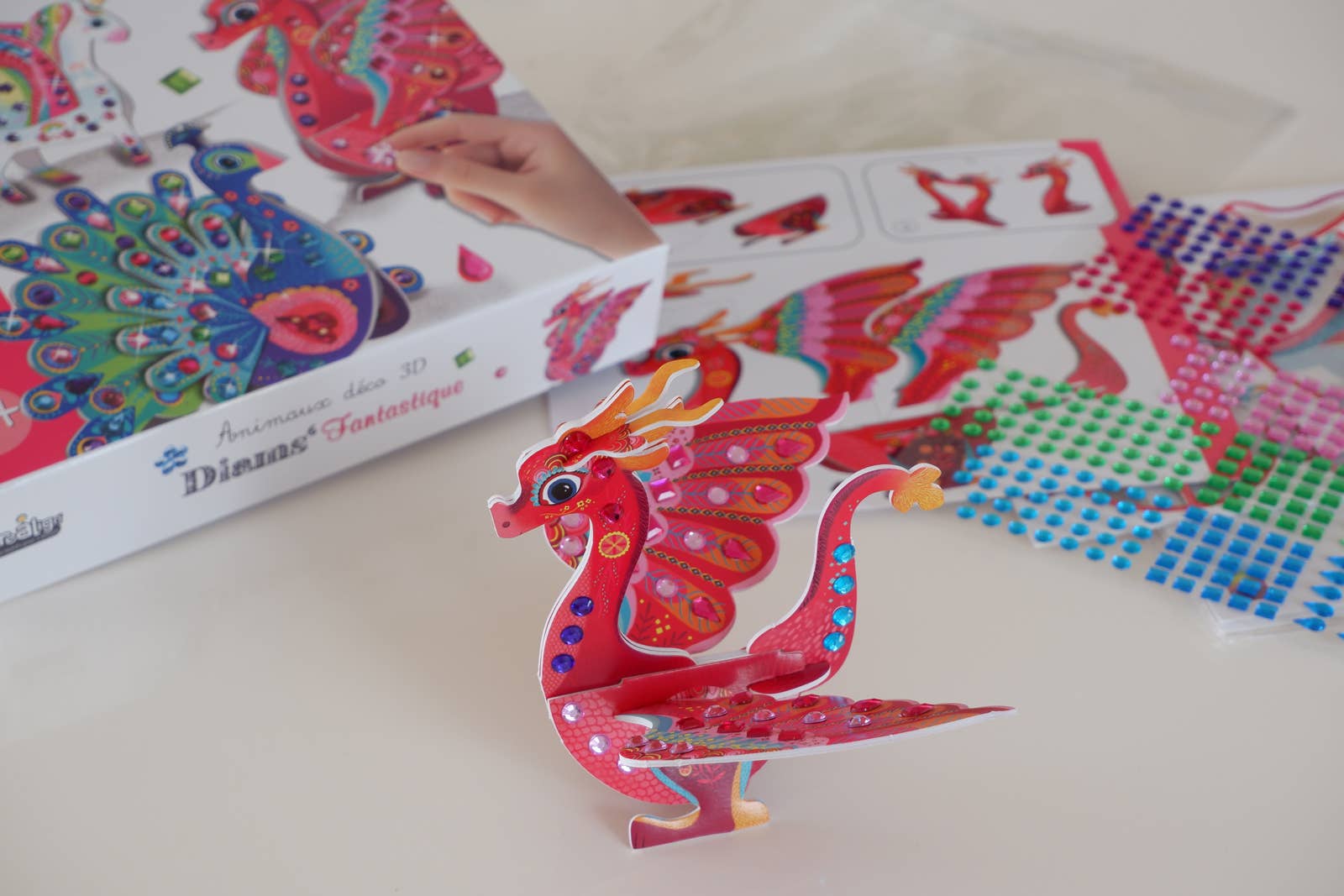 Villem 3D deco animals "Fantastic diams” Créa Lign'