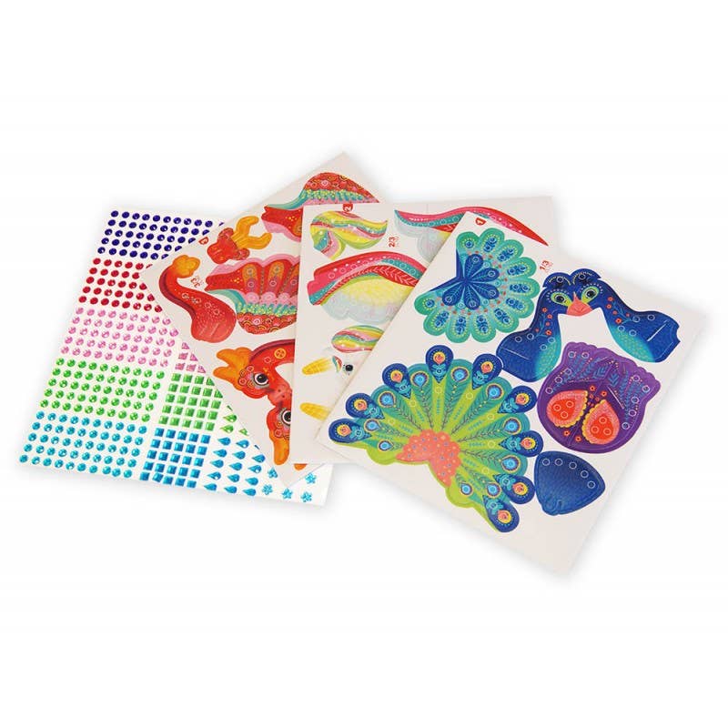 Villem 3D deco animals "Fantastic diams” Créa Lign'