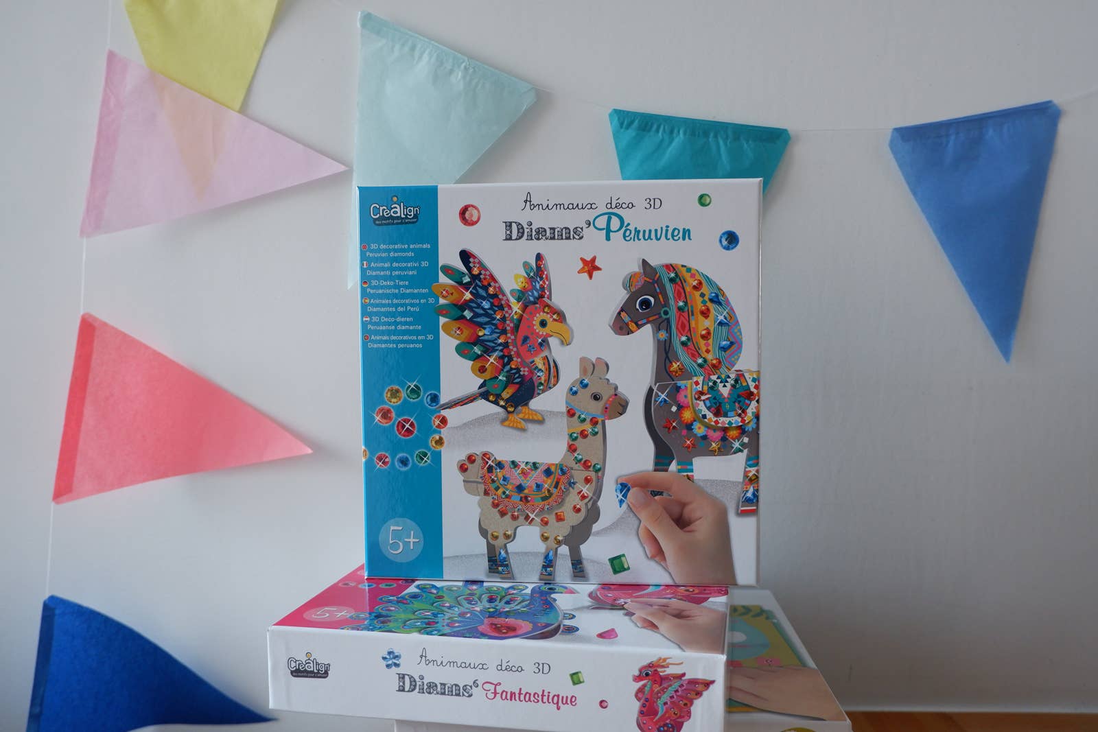 Villem 3D Decor Animals "Peruvian Diams" Créa Lign'