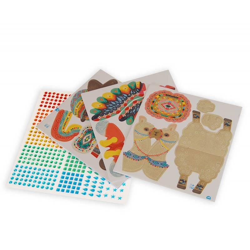 Villem 3D Decor Animals "Peruvian Diams" Créa Lign'