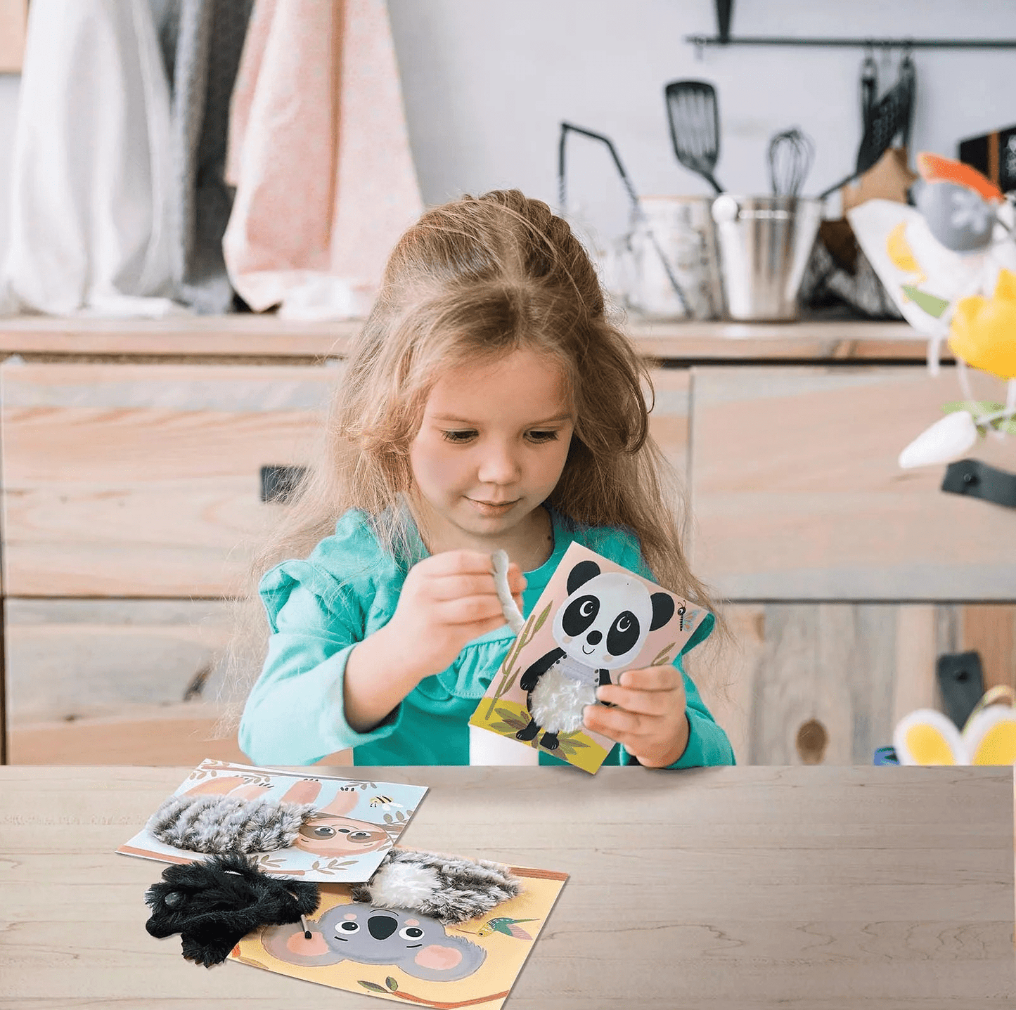 Villem Créa Lign nöörimiskomplekt "Troopilised loomad" Créa Lign’