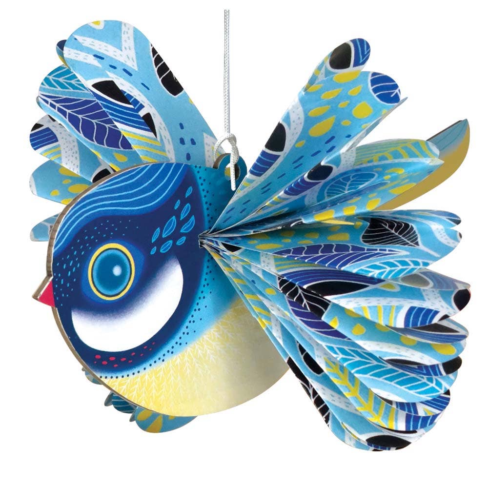 Villem Create easy, folding fans “Birds of our countryside” Créa Lign'