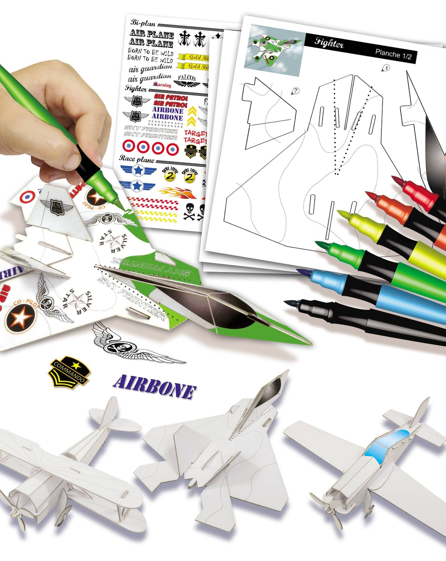 Villem Deco models “Planes” Créa Lign'