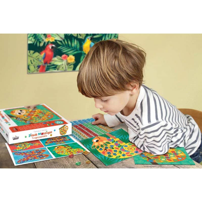 Villem Mosaic diamonds “Tropicoanimo” Créa Lign'