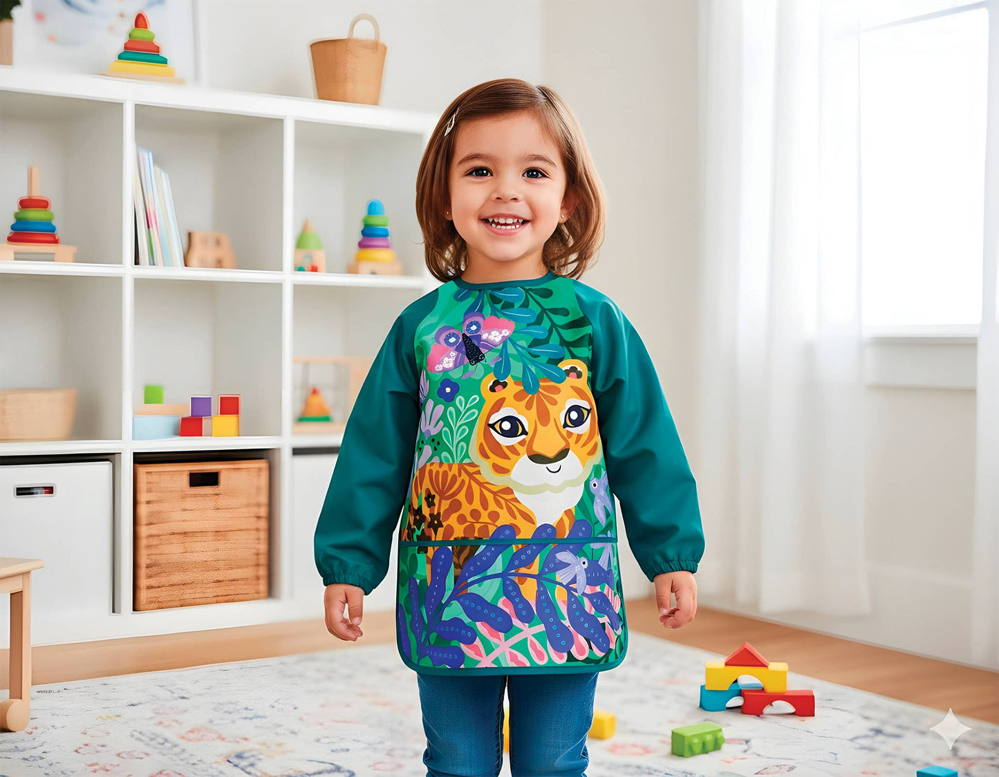 Villem My Artist's Apron [3-6 years] Tiger Créa Lign'