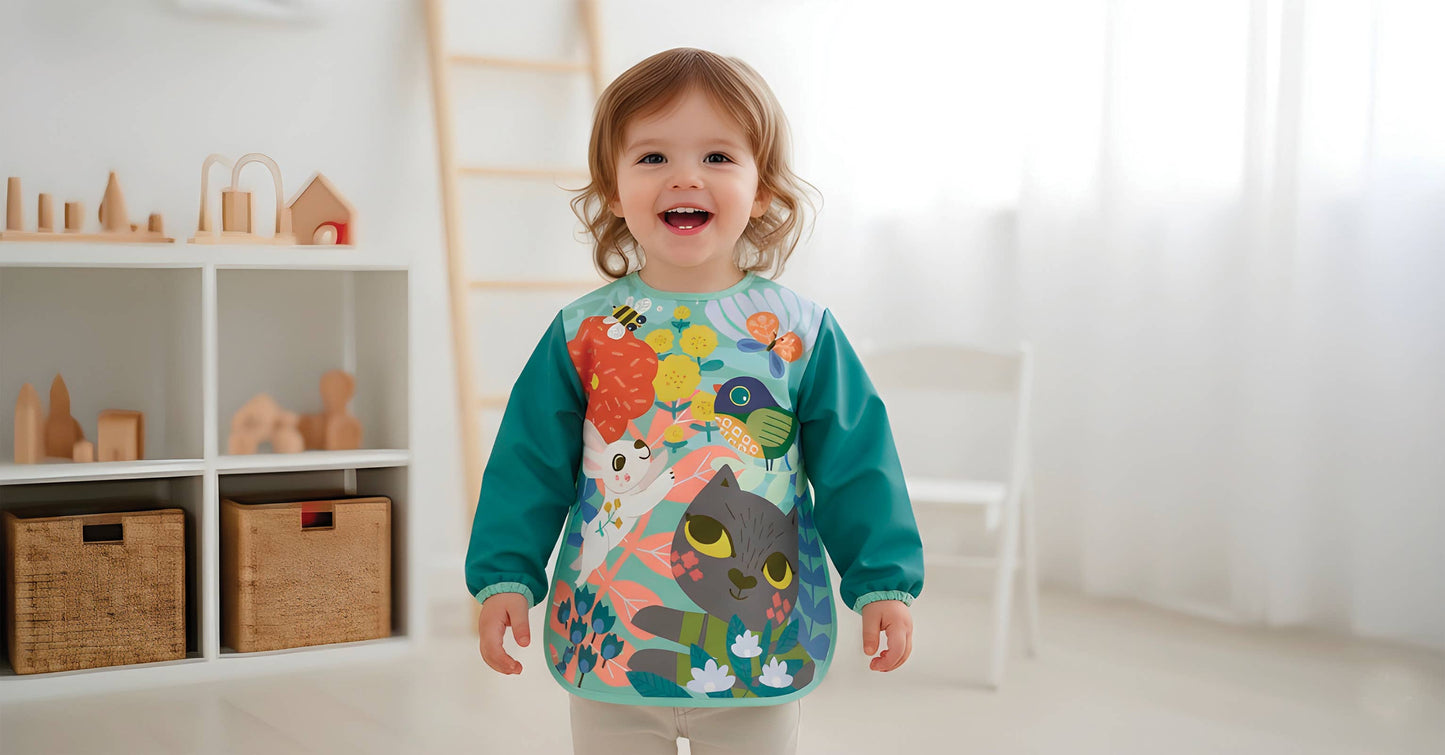 Villem My First Artist's Apron [1–3 years] Cat Créa Lign'