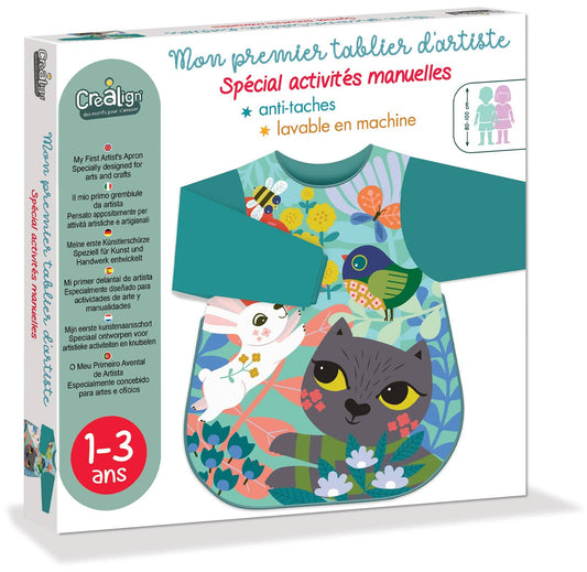 Villem My First Artist's Apron [1–3 years] Cat Créa Lign'