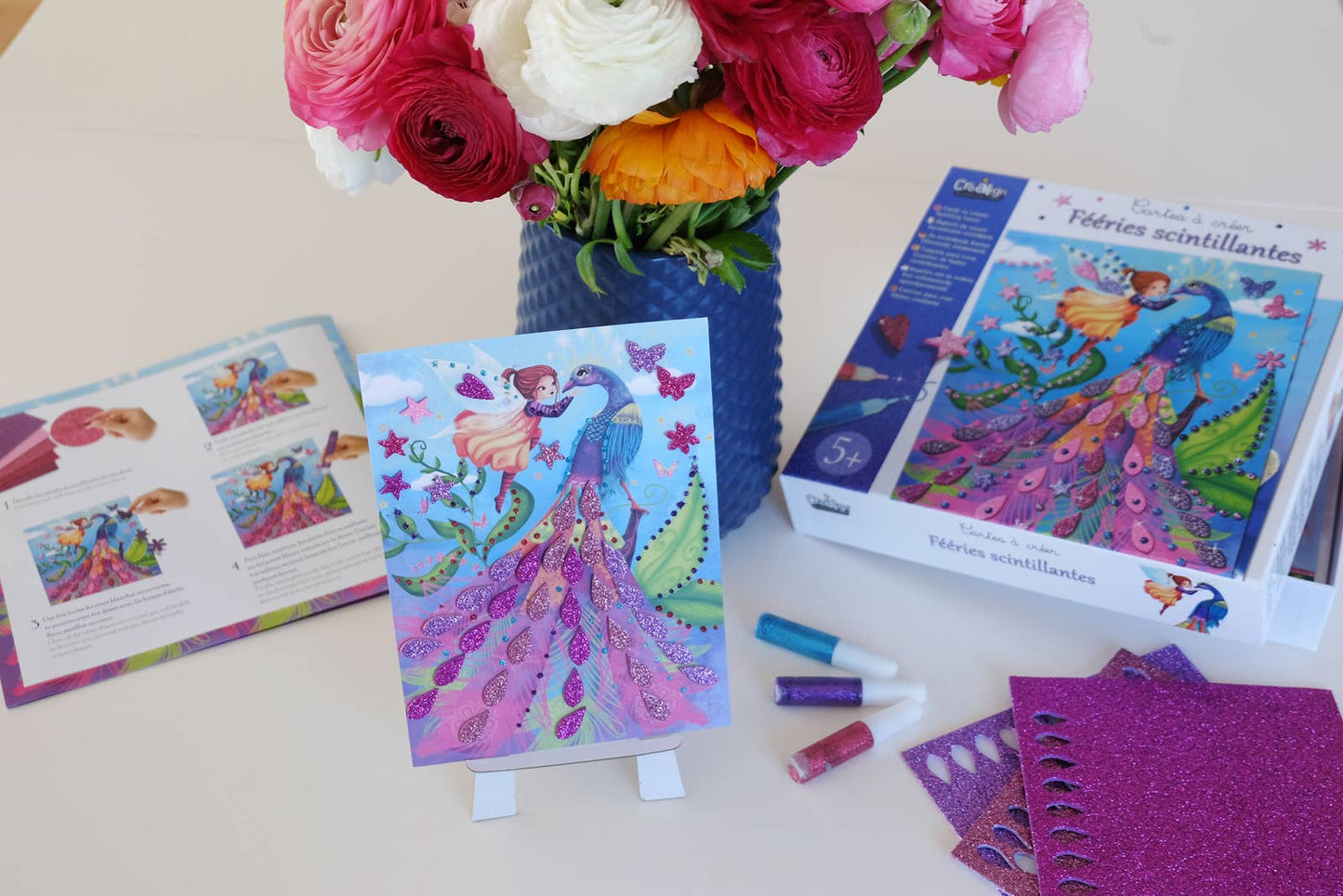 Villem Säravate kaartide meisterdamise loovkomplekt – Sädelevad Haldjad Créa Lign'