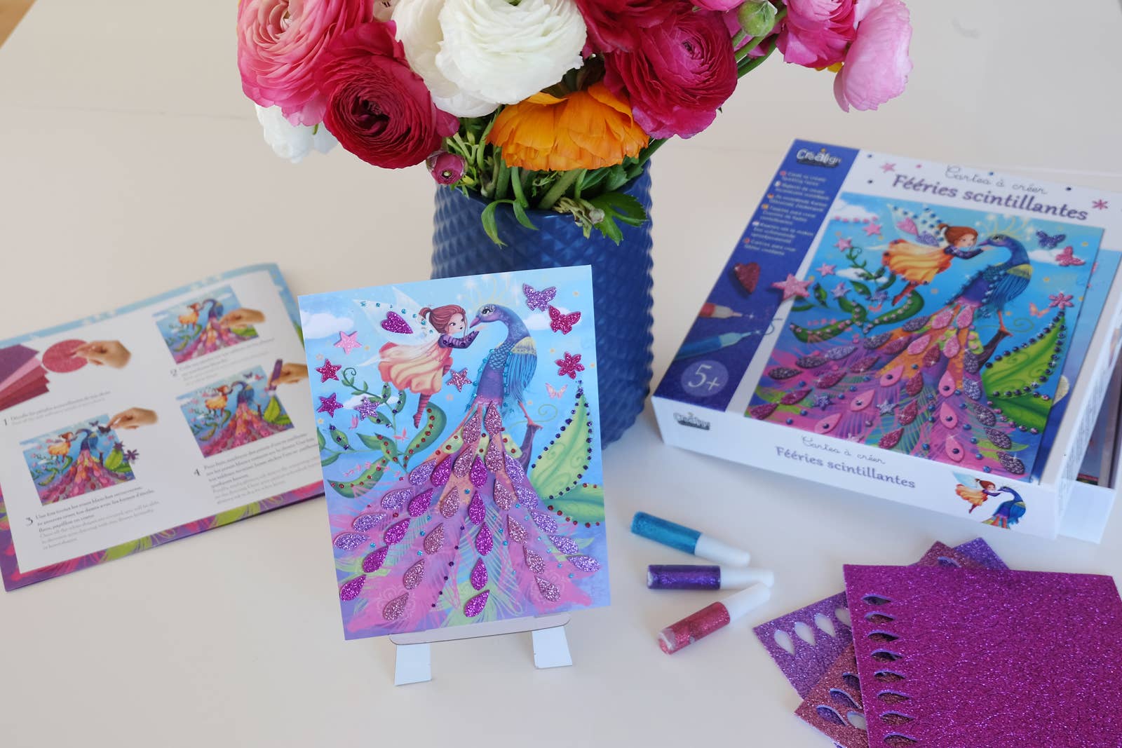 Villem Säravate kaartide meisterdamise loovkomplekt – Sädelevad Haldjad Créa Lign'