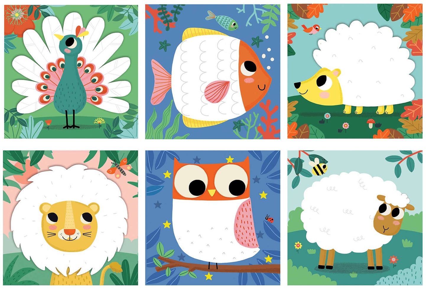 Villem Sõrmevärvide loovkomplekt alusega – Väikese kunstniku esimesed maalid Créa Lign