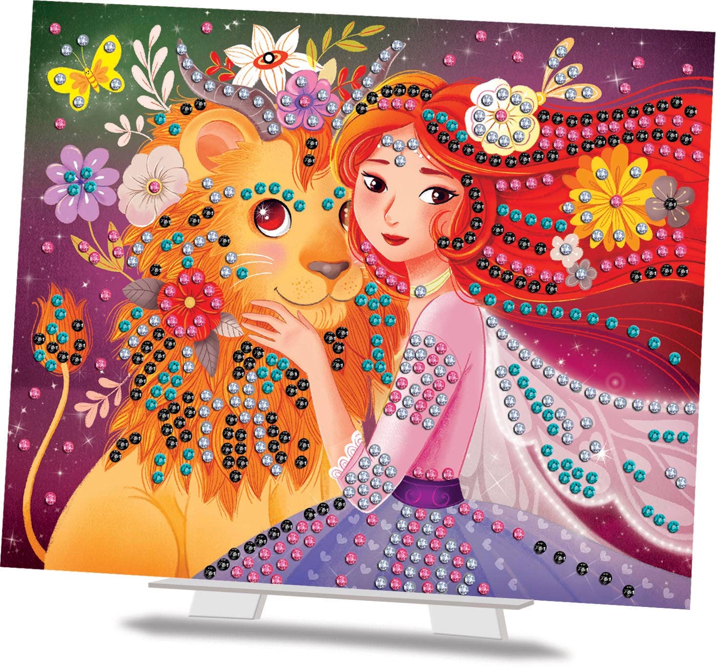 Villem Teemantmosaiigi loovkomplekt – Fantaasia loomad Créa Lign'