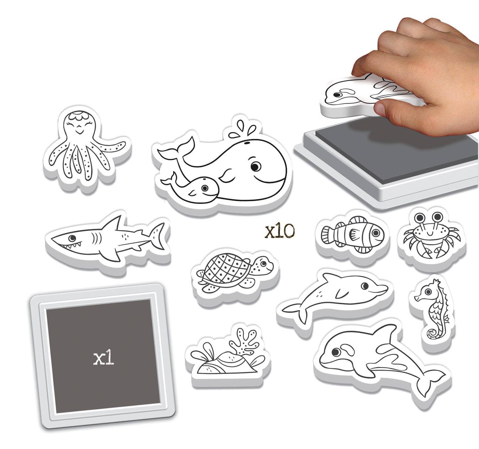 Villem Templite loovkomplekt – Ookeani maailm Créa Lign'