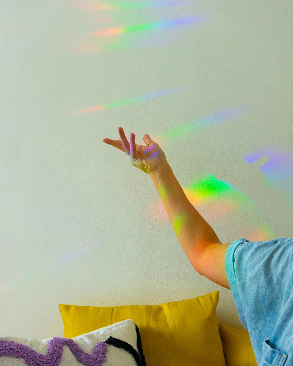 Villem Vikerkaare päikesepüüdja kleebis "Color Wheel" Creative Goodie