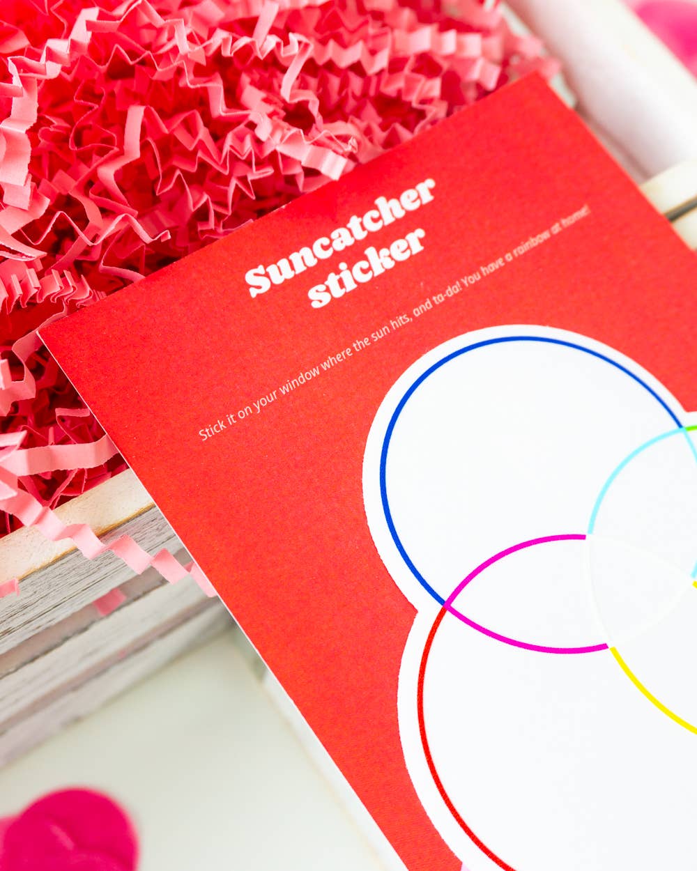 Villem Vikerkaare päikesepüüdja kleebis "RGB" Creative Goodie