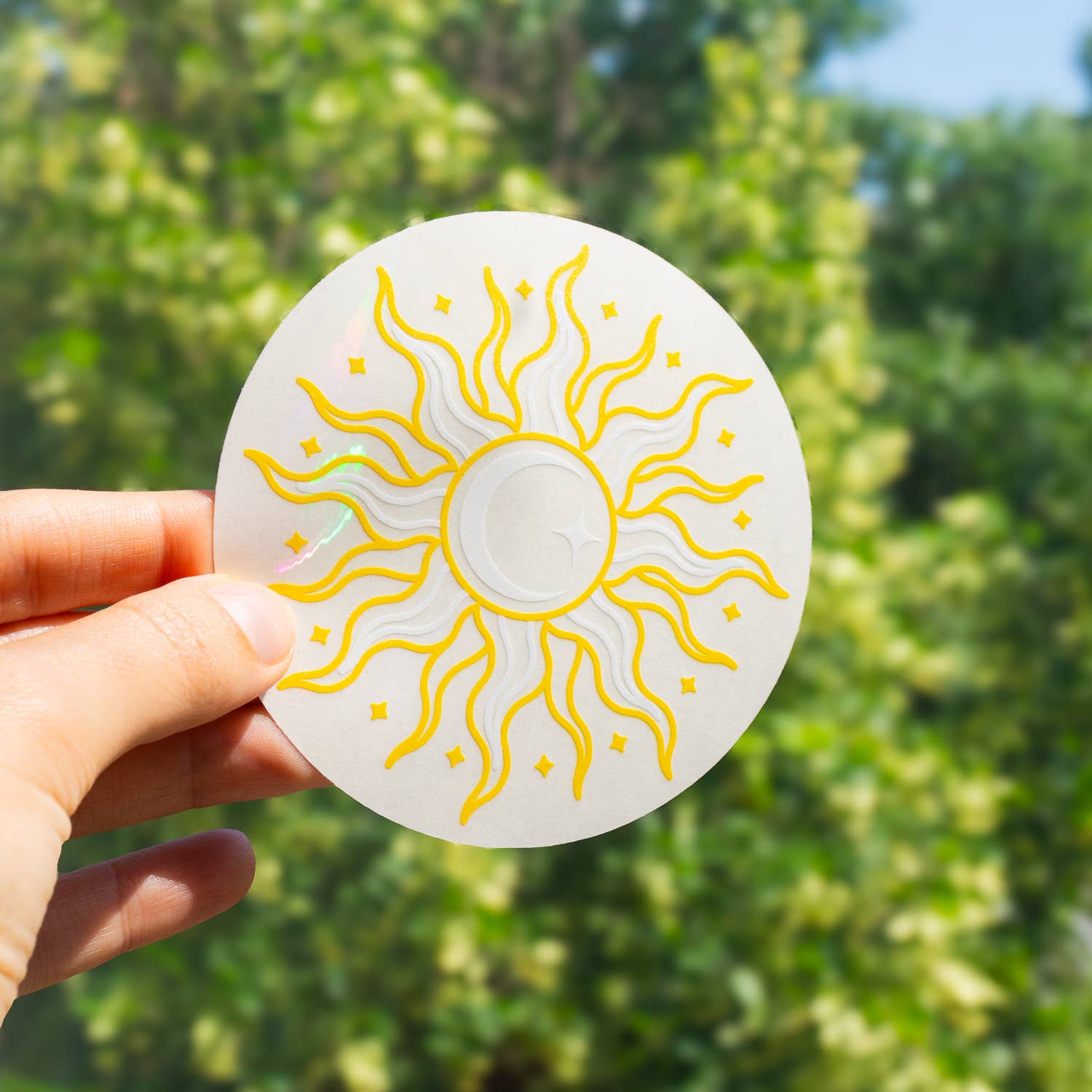 Villem Vikerkaare päikesepüüdja kleebis "Sun" Creative Goodie