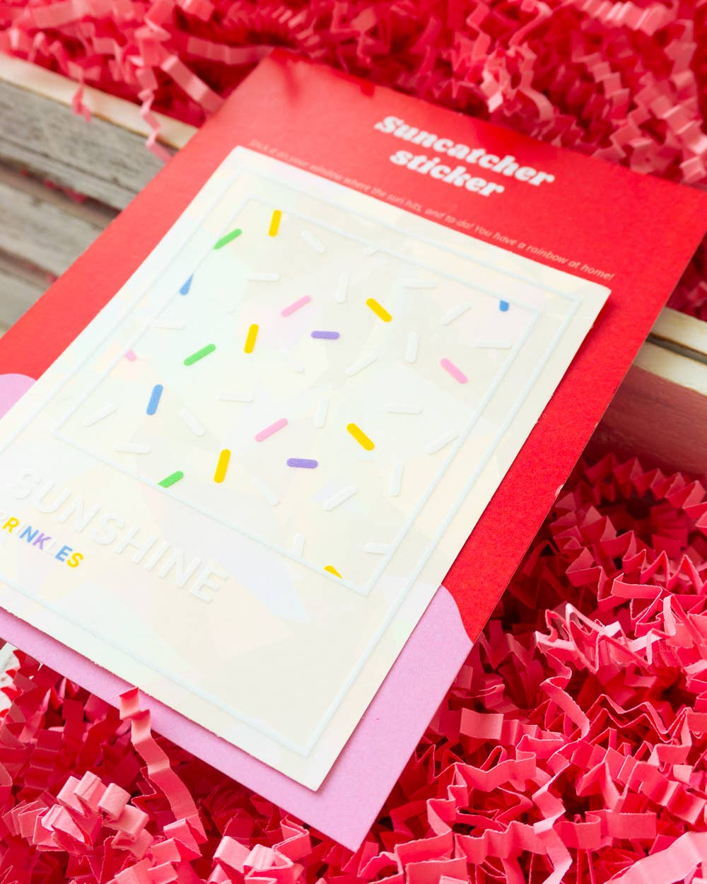 Villem Vikerkaare päikesepüüdja kleebis "Sunshine" Creative Goodie