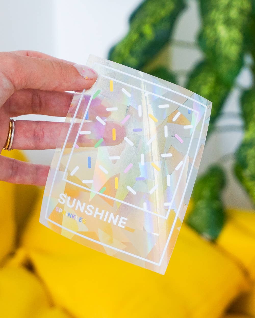 Villem Vikerkaare päikesepüüdja kleebis "Sunshine" Creative Goodie