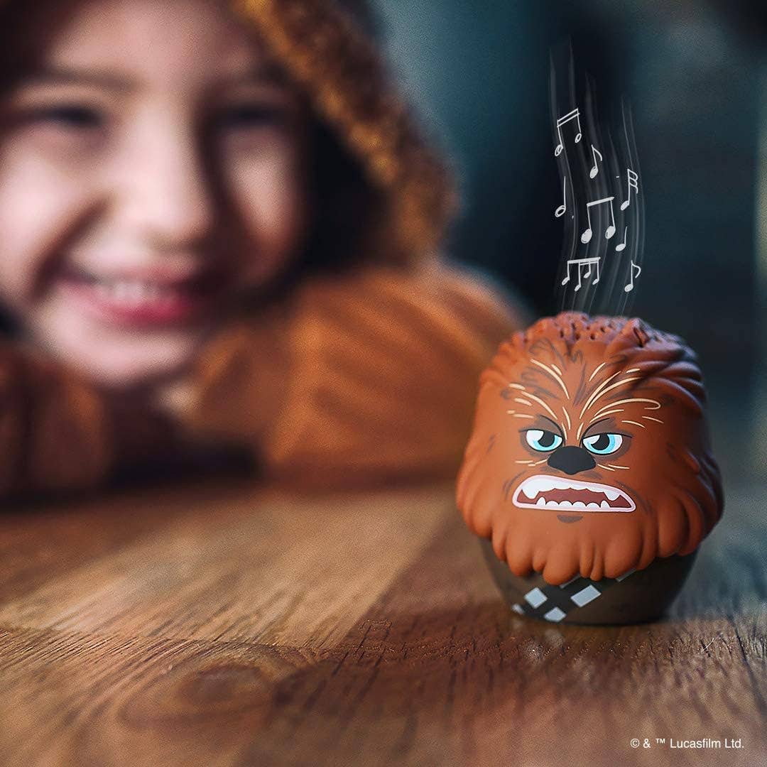 Villem 2 Inch Mini Bluetooth Speaker - Disney Star Wars - Chewbacca Curiosity Distribution