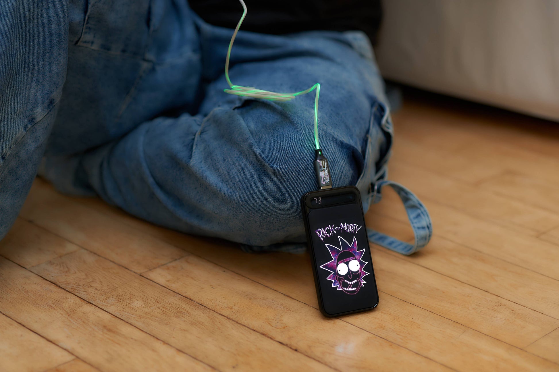 Villem Rick & Morty - Light-Up Charging Cable Curiosity Distribution