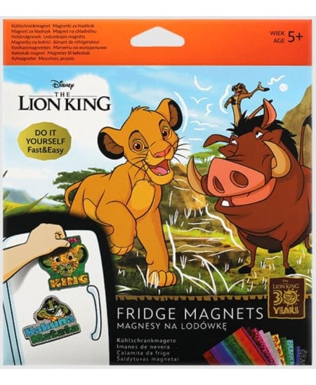 Villem Tee ise! DISNEY magnetikomplekt 4tk - Lion King Disney